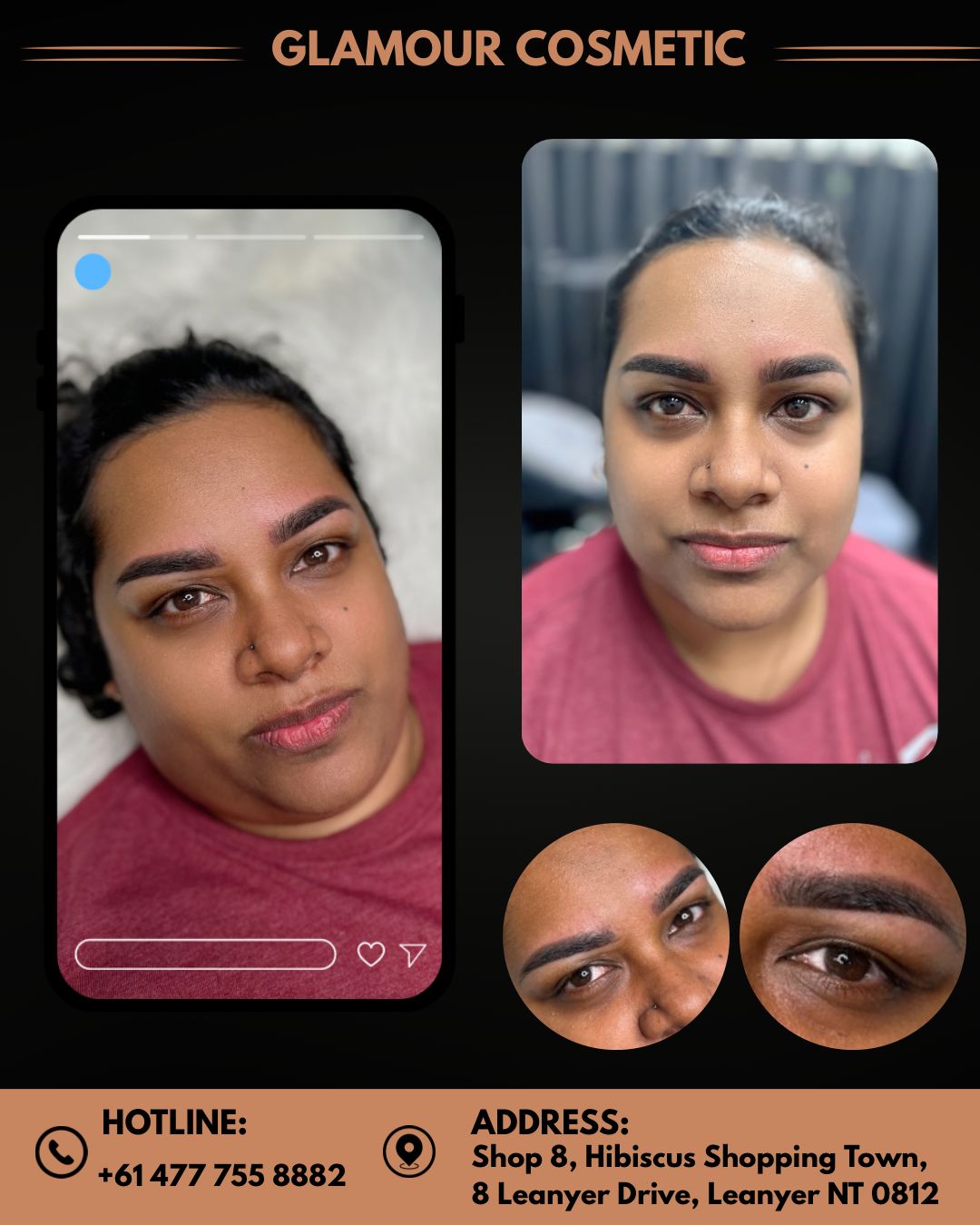 Natural Brow Transformation Results
